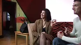 Cosplay jovem grávida gets anal ejaculação interna