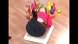 Sexo anal incrível com loira linda