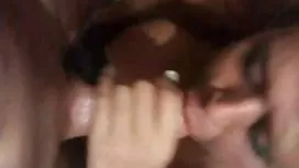 Threesome do DP com Ejaculação na buceta